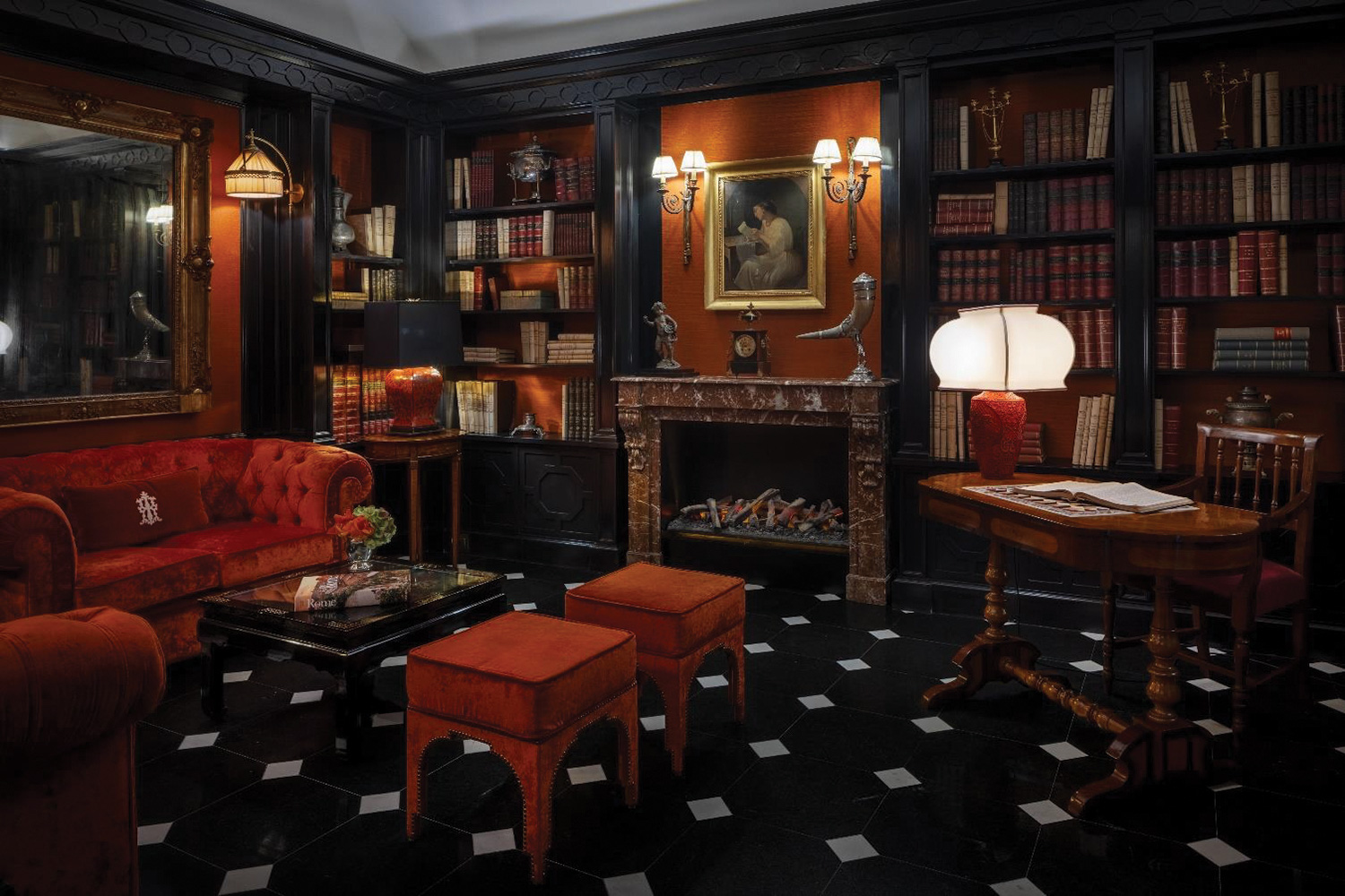 Inside Hotel d’Inghilterra’s Roman Revival